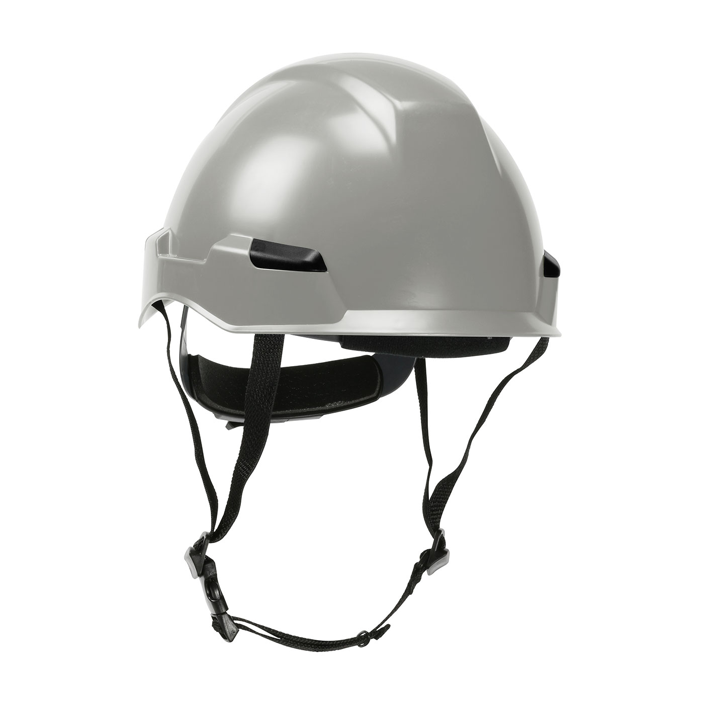 280-HP142R PIP® Dynamic Rocky™ Industrial Climbing Helmet with Polycarbonate / ABS Shell, Hi-Density Foam Impact Liner, Nylon Suspension, Wheel Ratchet Adjustment and 4-Point Chin Strap- Gray